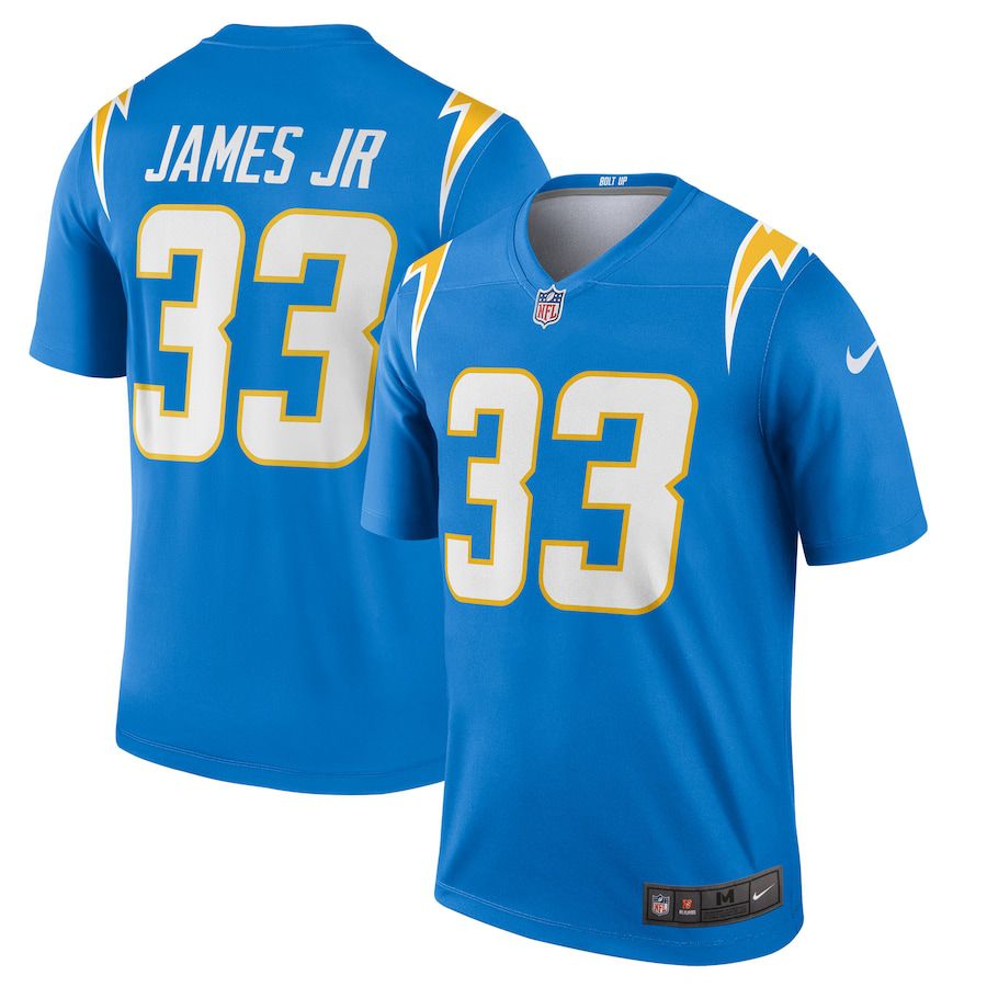 Men Los Angeles Chargers 33 Derwin James Nike Powder Blue Legend NFL Jersey